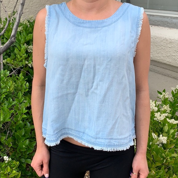 Anthropologie Tops - ANTHRO | Cloth & Stone Chambray Top